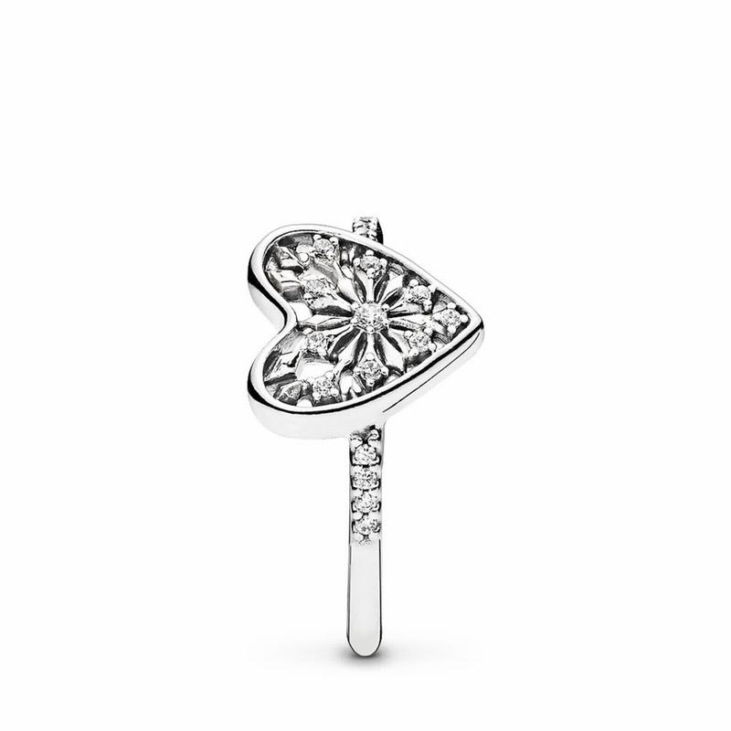 Pandora Heart of Winter Stackable Ring Silver Egypt BW1982305